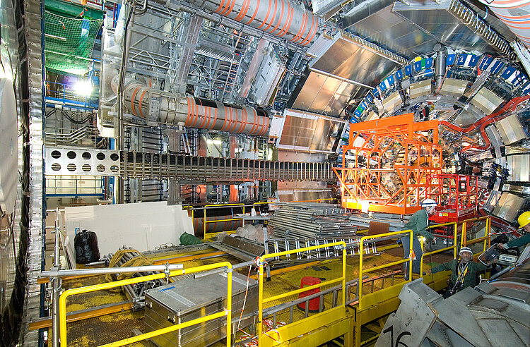 Partikelbeschleuniger im Physiklabor CERN