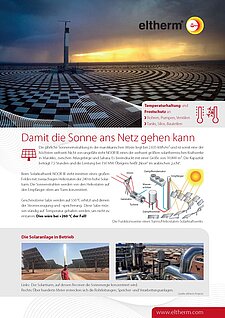 Anwendungsbericht Solarkraftwerk