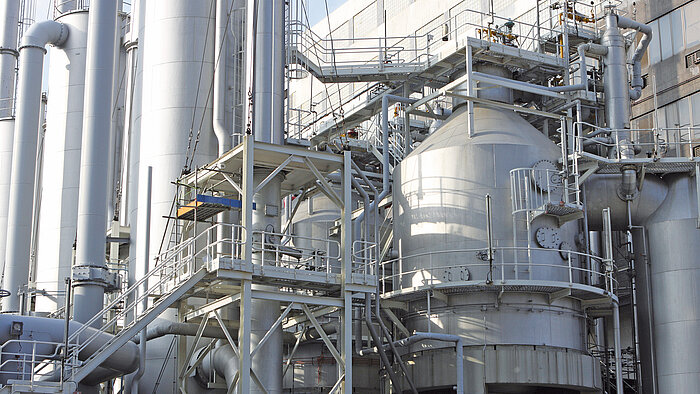 Industrieanlage im explosionsgefährdeten Bereich