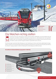 Anwendungsbericht Schienen- & Weichenbeheizung