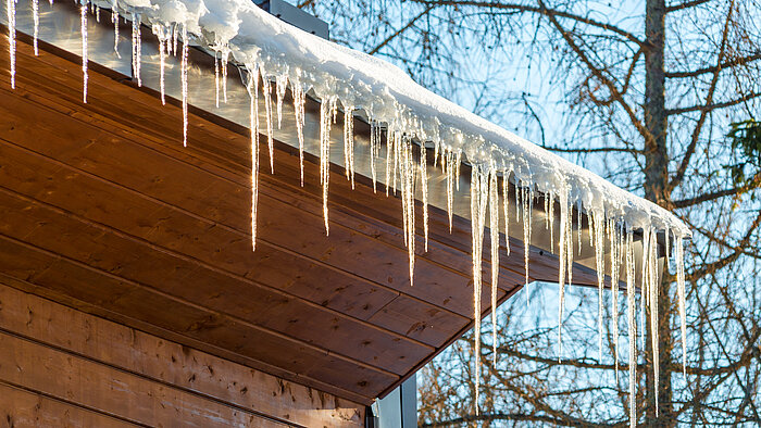 Frostschutz für Dachrinnen von eltherm