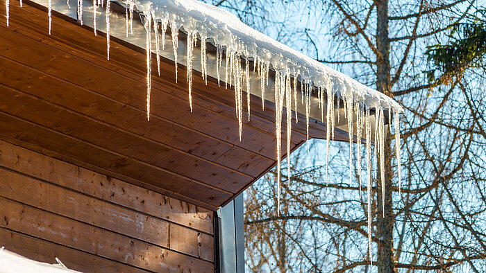 Frostschutz für Dachrinnen von eltherm