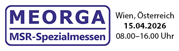 Logo of the MEORGA trade fair, date: 15 April 2026, from 8 a.m. to 4 p.m.